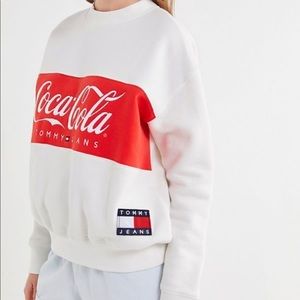 Tommy Hilfiger x Coca Cola Colorblock Sweatshirt M